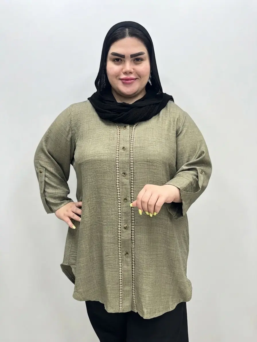شومیز سایز بزرگ زنانه دونه عدسی